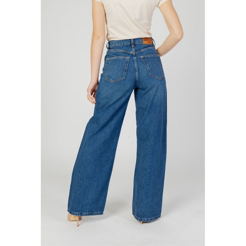 Blue Cotton Jeans & Pant Only