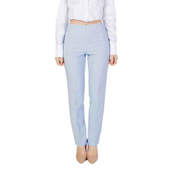 Blue Polyester Jeans & Pant Sandro Ferrone