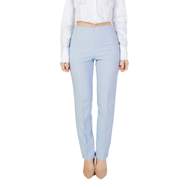 Blue Polyester Jeans & Pant Sandro Ferrone