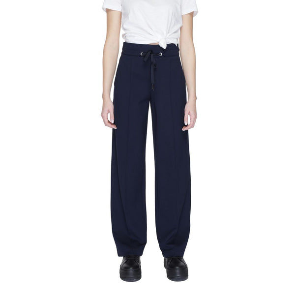 Blue Viscose Jeans & Pant Street One