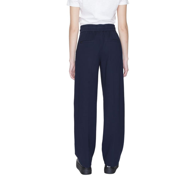 Blue Viscose Jeans & Pant Street One