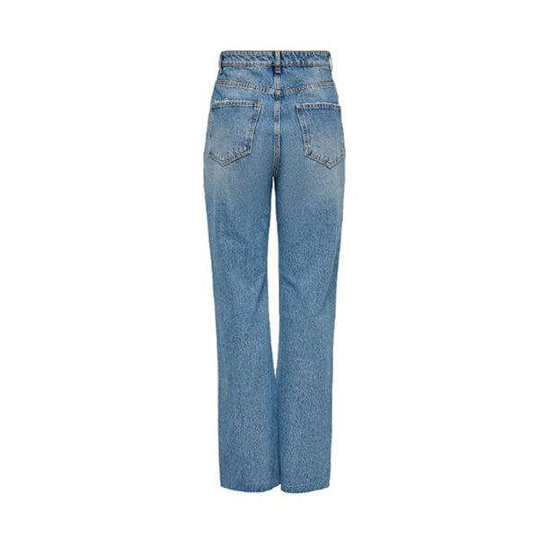 Light Blue Cotton Jeans & Pant Only