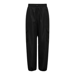 Black Cotton Jeans & Pant Only