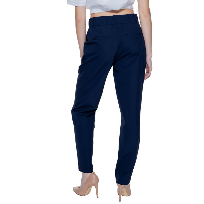 Blue Polyamide Jeans & Pant Street One