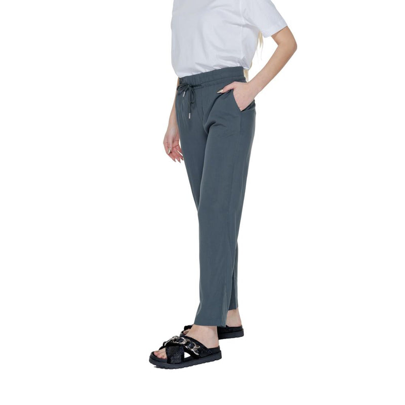 Green Viscose Jeans & Pant Street One