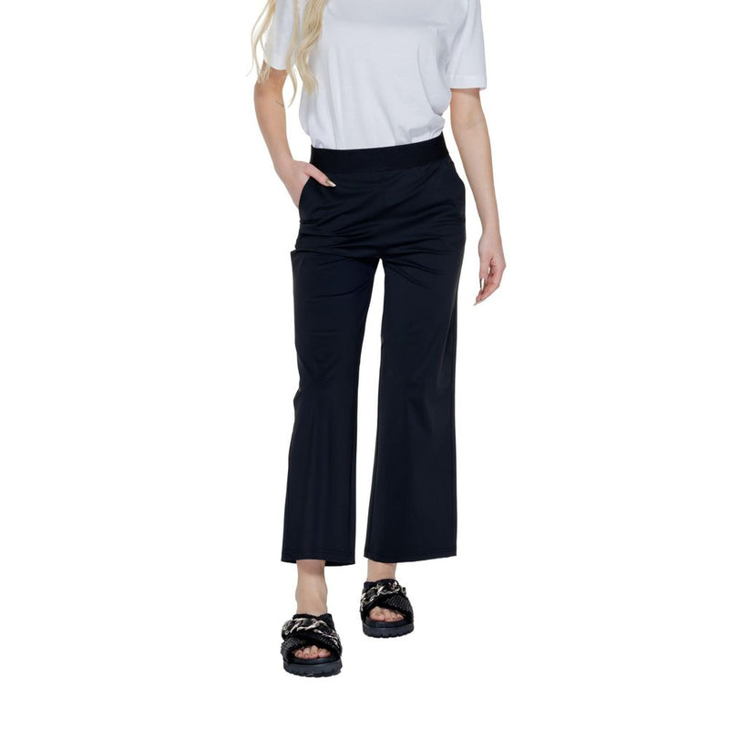 Black Polyamide Jeans & Pant Street One