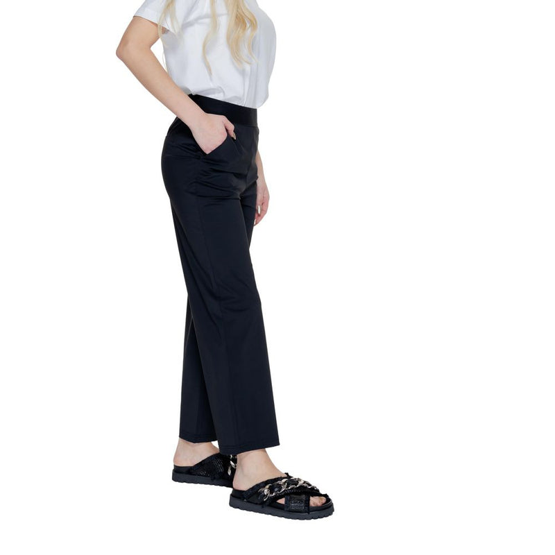 Black Polyamide Jeans & Pant Street One