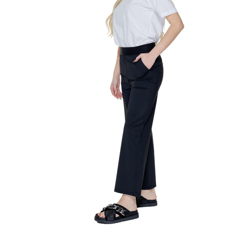 Black Polyamide Jeans & Pant Street One