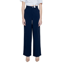 Blue Viscose Jeans & Pant Street One