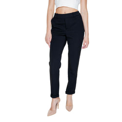 Black Polyester Jeans & Pant Vero Moda