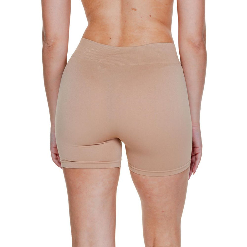 Beige Polyamide Short Vero Moda