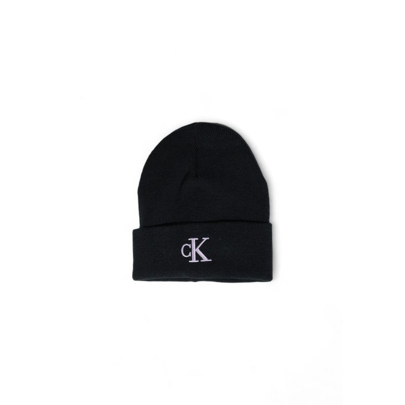 Black Recycled Polyester Hat Calvin Klein Jeans