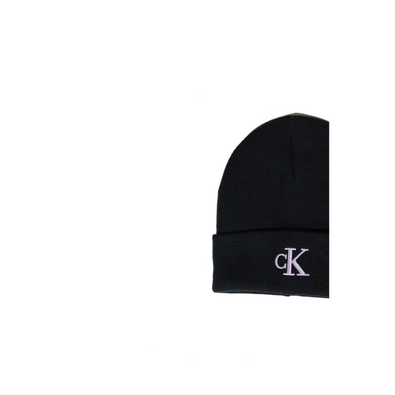 Black Recycled Polyester Hat Calvin Klein Jeans