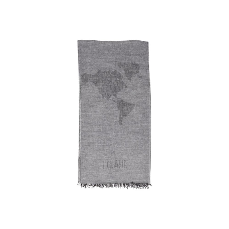 Gray Polyacrylic Scarf Alviero Martini Prima Classe