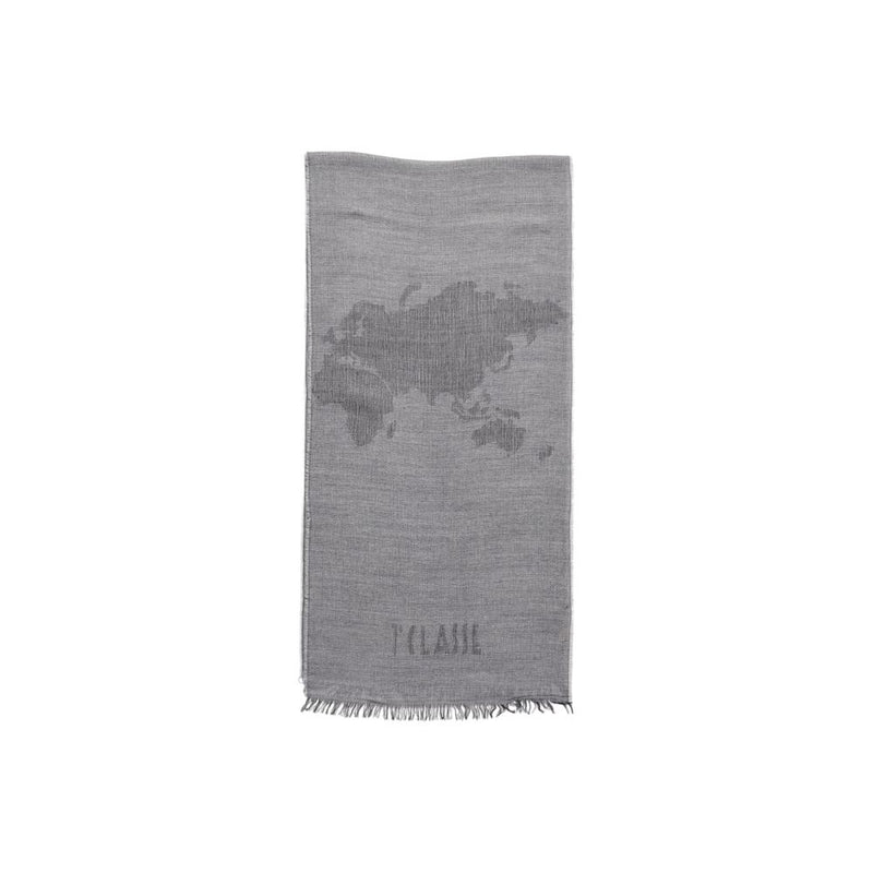 Gray Polyacrylic Scarf Alviero Martini Prima Classe