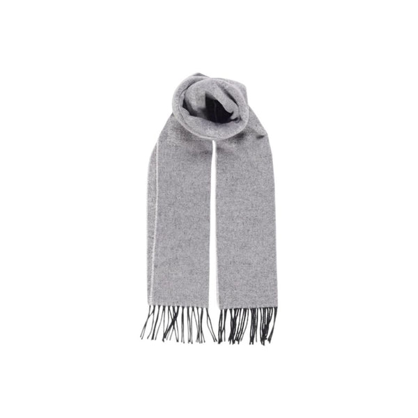 Gray Cotton Scarf Alviero Martini Prima Classe