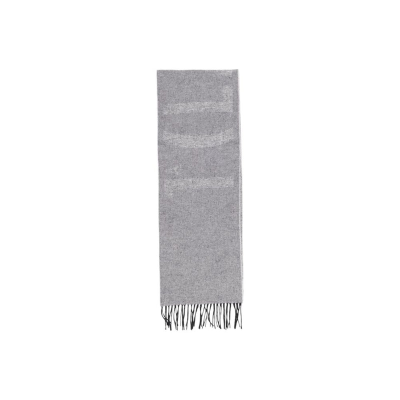 Gray Cotton Scarf Alviero Martini Prima Classe