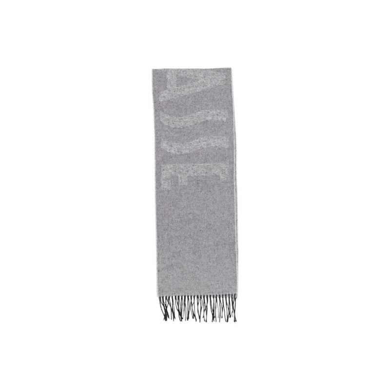 Gray Cotton Scarf Alviero Martini Prima Classe