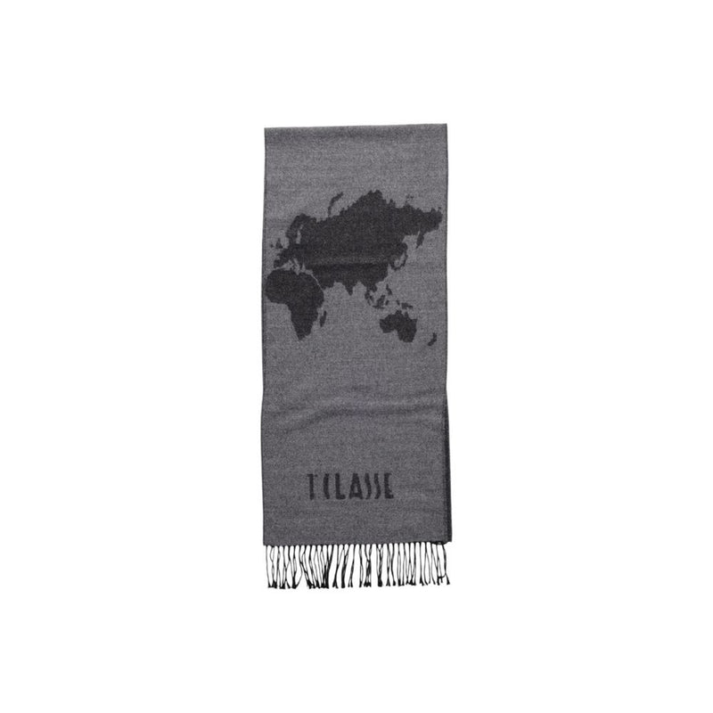 Gray Polyacrylic Scarf Alviero Martini Prima Classe