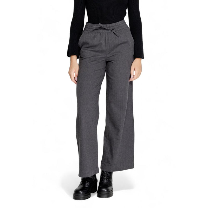 Gray Cotton Jeans & Pant Jacqueline De Yong