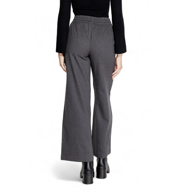 Gray Cotton Jeans & Pant Jacqueline De Yong