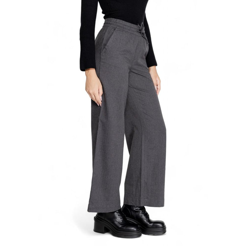 Gray Cotton Jeans & Pant Jacqueline De Yong