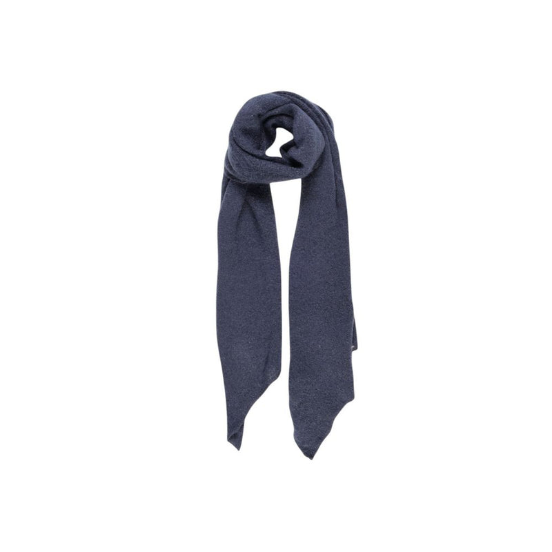 Blue Recycled Polyester Scarf Pieces