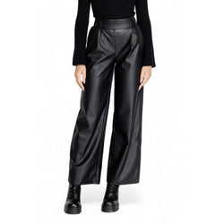 Black Polyester Jeans & Pant Jacqueline De Yong