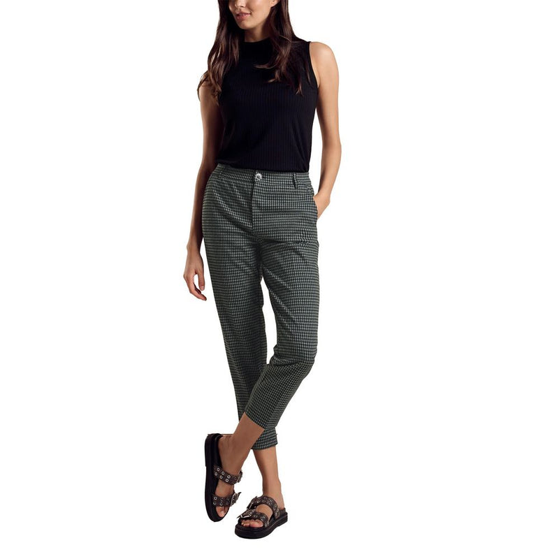 Green Polyester Jeans & Pant Street One