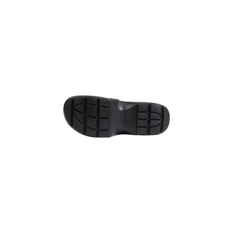 Black Synthetic Sandal Crocs