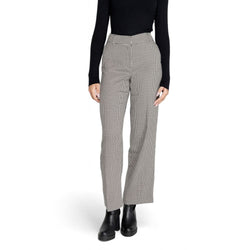 Black Polyester Jeans & Pant Only