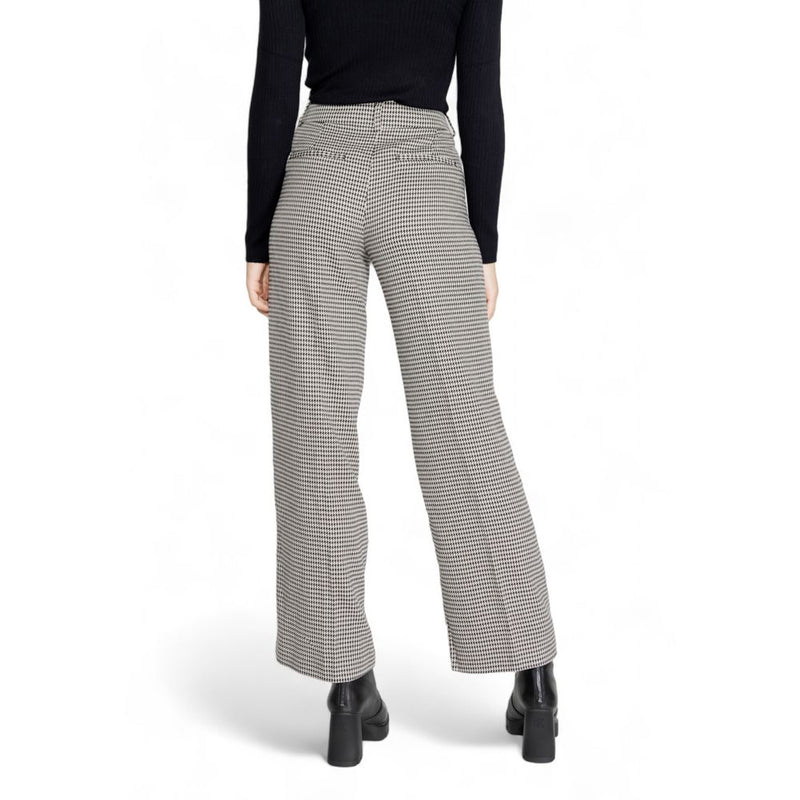 Black Polyester Jeans & Pant Only