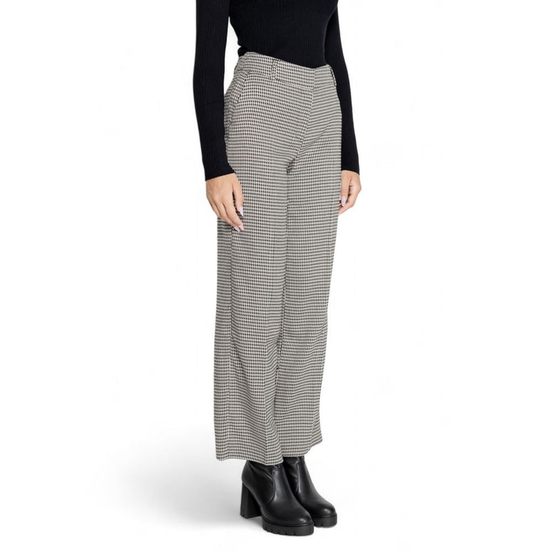 Black Polyester Jeans & Pant Only