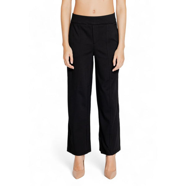 Black Viscose Jeans & Pant Street One