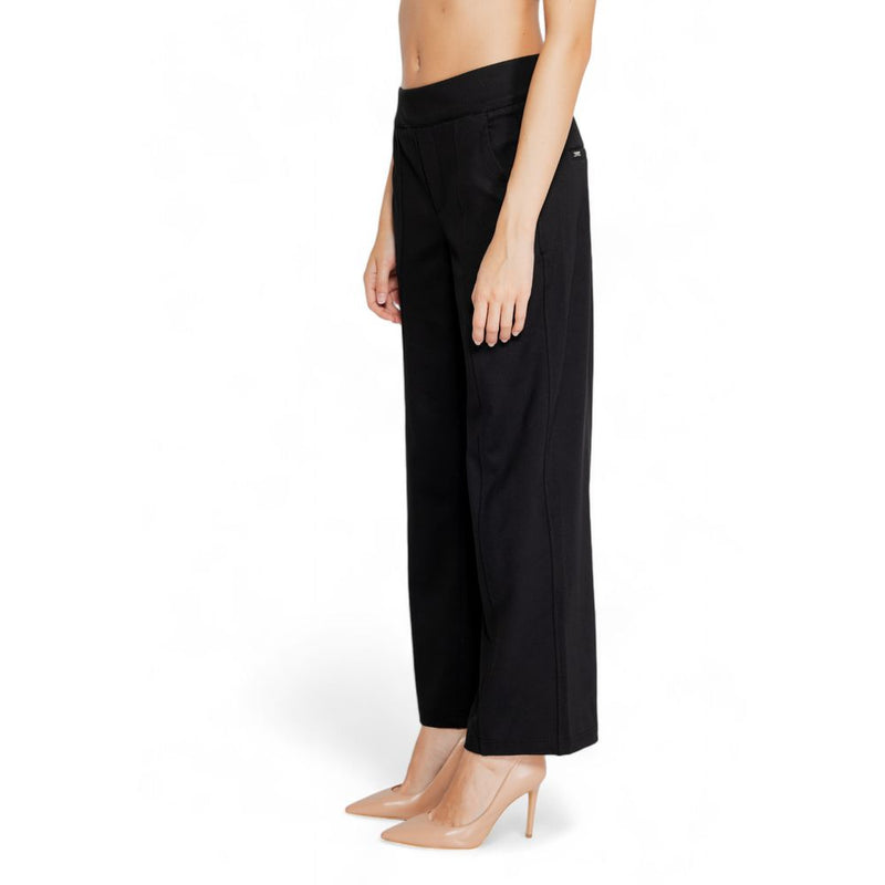 Black Viscose Jeans & Pant Street One