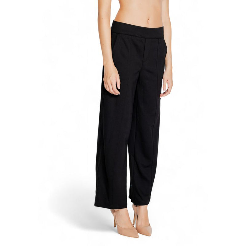 Black Viscose Jeans & Pant Street One