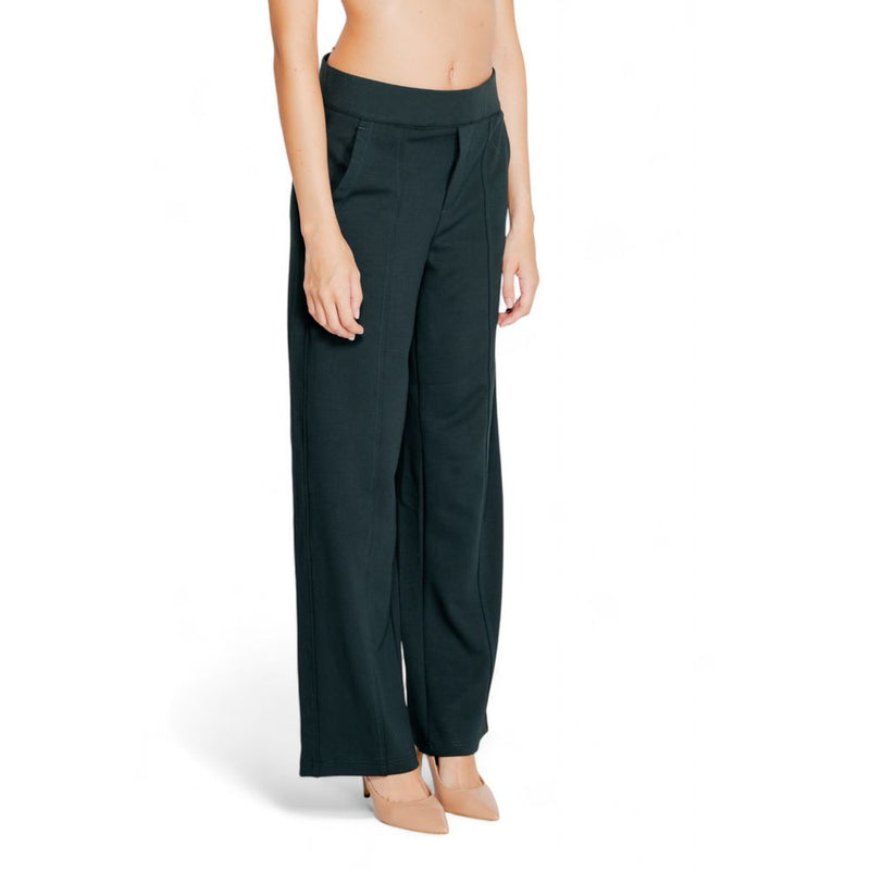 Green Viscose Jeans & Pant Street One
