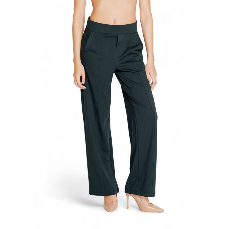 Green Viscose Jeans & Pant Street One