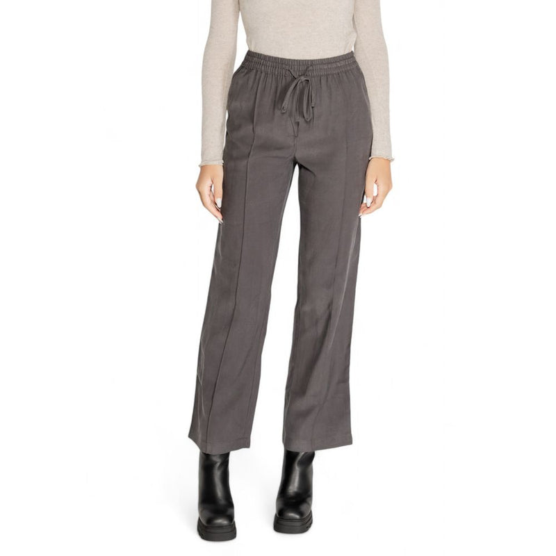 Gray Viscose Jeans & Pant Jacqueline De Yong