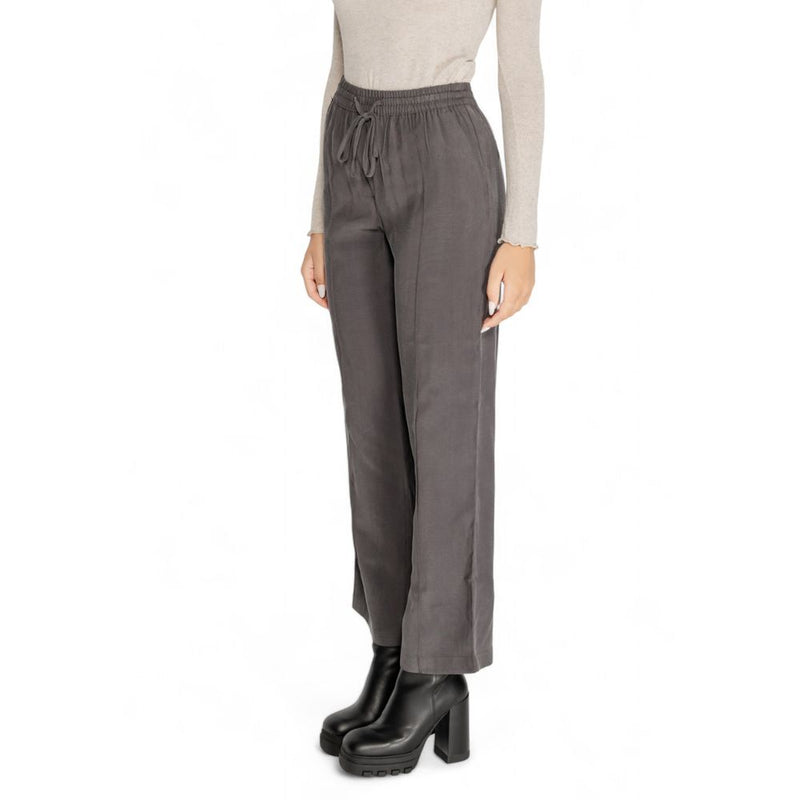 Gray Viscose Jeans & Pant Jacqueline De Yong