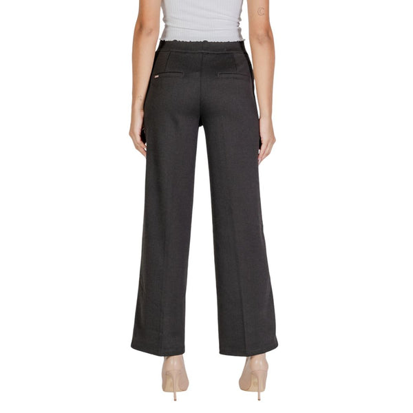 Black Polyester Jeans & Pant Street One