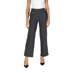 Black Polyester Jeans & Pant Street One