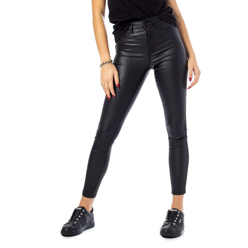 Black Viscose Jeans & Pant Only