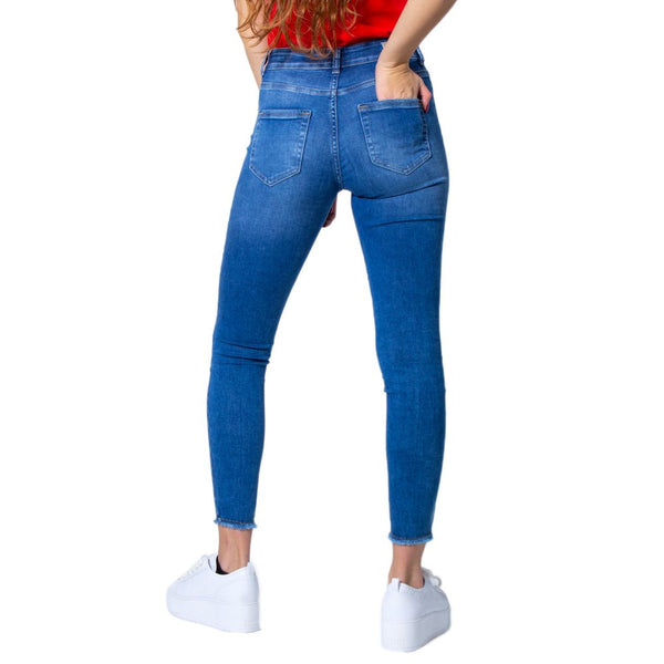 Blue Cotton Jeans & Pant Only