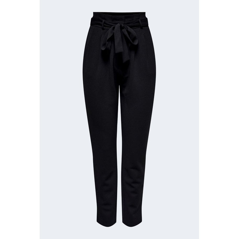 Black Polyester Jeans & Pant Jacqueline De Yong