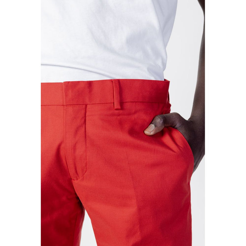 Red Cotton Jeans & Pant Antony Morato