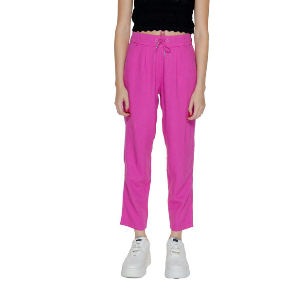 Multicolor Linen Jeans & Pant Only