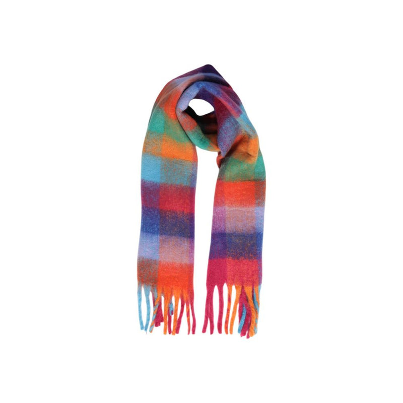 Orange Recycled Polyester Scarf Pieces