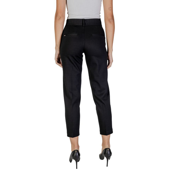 Black Viscose Jeans & Pant Street One