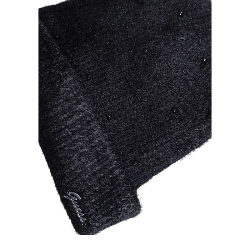 Black Cotton Hat Guess